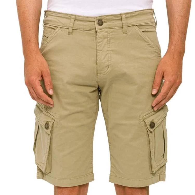 PANAME BROTHERS Bermuda Cargo Kaki Homme Paname Brothers Betty PANAME BROTHERS Bermuda Cargo Kaki Homme Paname Brothers Betty -NASA shop B2CD 1038