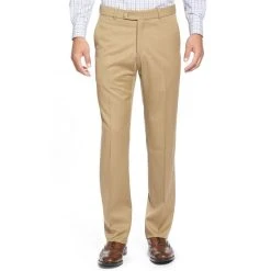 Kebello Pantalon Coupe DroiteHomme Beige