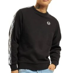 SERGIO TACCHINI Sweat Noir Homme Sergio Tacchini Delaco