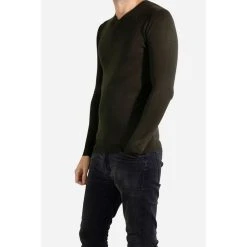 Kebello Pull Manches Longues Col VHomme