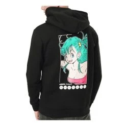 CAPSLAB Sweat à Capuche Homme Dragon Ball Bulma