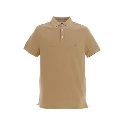 Tommy Hilfiger Polo Manches Courtes Tommy Hilfiger 1985 Slim Polo Mc Khaki 7-565