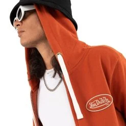 VONDUTCH Sweat Zippé Avec Capuche Homme Molletonné Avec Borderie En Coton Camp 6 VONDUTCH Sweat Zippé Avec Capuche Homme Molletonné Avec Borderie En Coton Camp -NASA shop B2CD 2647
