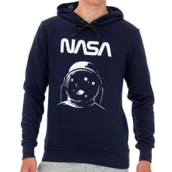 NASA Sweat Capuche Marine Homme Nasa 68H