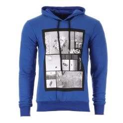 NASA Sweat Ă Capuche Bleu Homme Nasa MARS05H