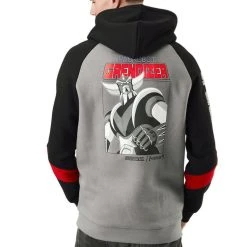 CAPSLAB Sweat à Capuche Homme Goldorak