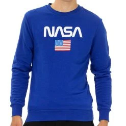 NASA Sweat Bleu Homme Nasa 41S