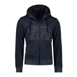 GEOGRAPHICAL NORWAY Sweat Zippé Marine Homme Geographical Norway Gotz