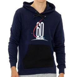 NASA Sweat Ă Capuche Marine Homme Nasa 54H