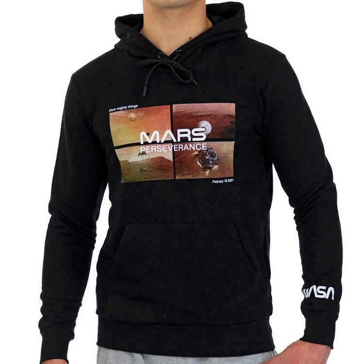 NASA Sweat Capuche Noir Homme Nasa 08H NASA Sweat Capuche Noir Homme Nasa 08H -NASA shop B2CD 3154