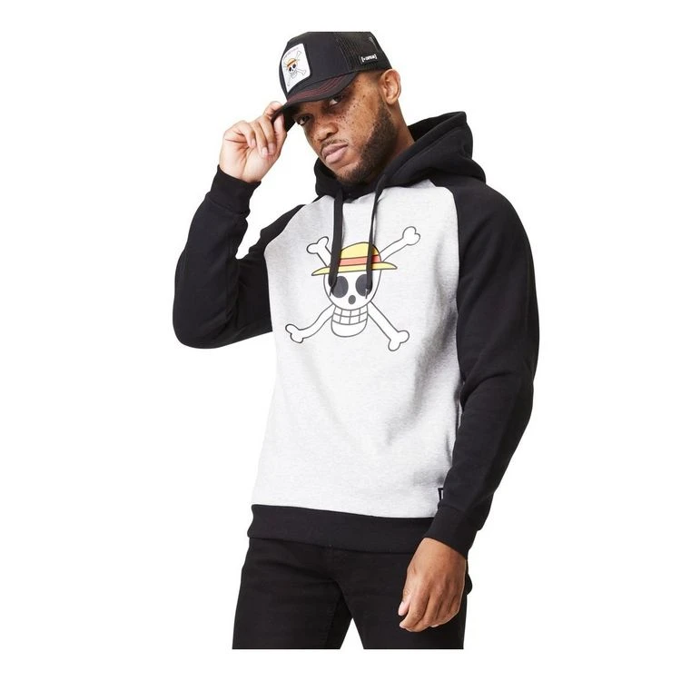 CAPSLAB Sweat à capuche homme One Piece Skull CAPSLAB Sweat à Capuche Homme One Piece Skull -NASA shop B2CD 3167