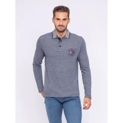 Ritchie Polo Manches Longues Pur Coton Poitier -NASA shop B2CD 44