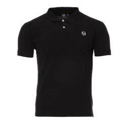 SERGIO TACCHINI Polo Noir Homme Sergio Tacchini Iconic