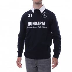 HUNGARIA Polo Marine Homme Hungaria International Polo Team