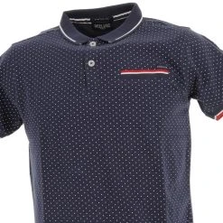 Deeluxe Polo Manches Courtes Deeluxe Slice Navy Mc Polo 0-125 -NASA shop B2CD 823